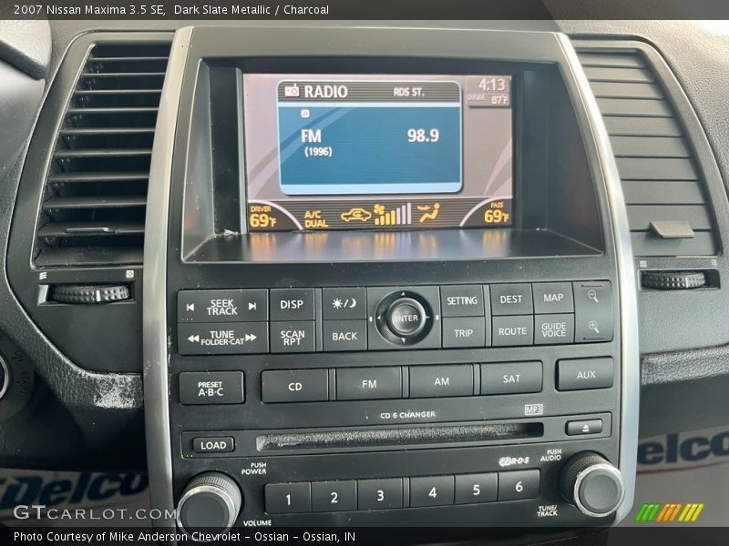 Dark Slate Metallic / Charcoal 2007 Nissan Maxima 3.5 SE