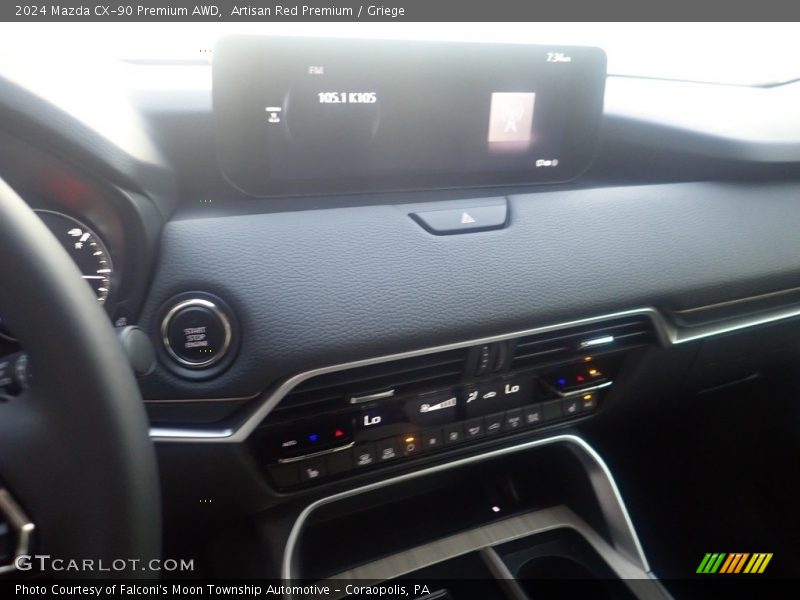 Artisan Red Premium / Griege 2024 Mazda CX-90 Premium AWD