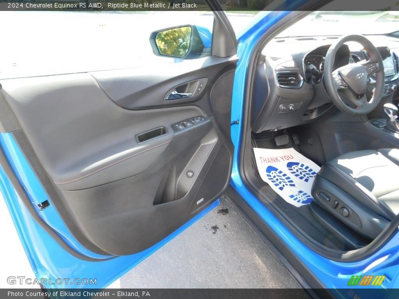 Riptide Blue Metallic / Jet Black 2024 Chevrolet Equinox RS AWD