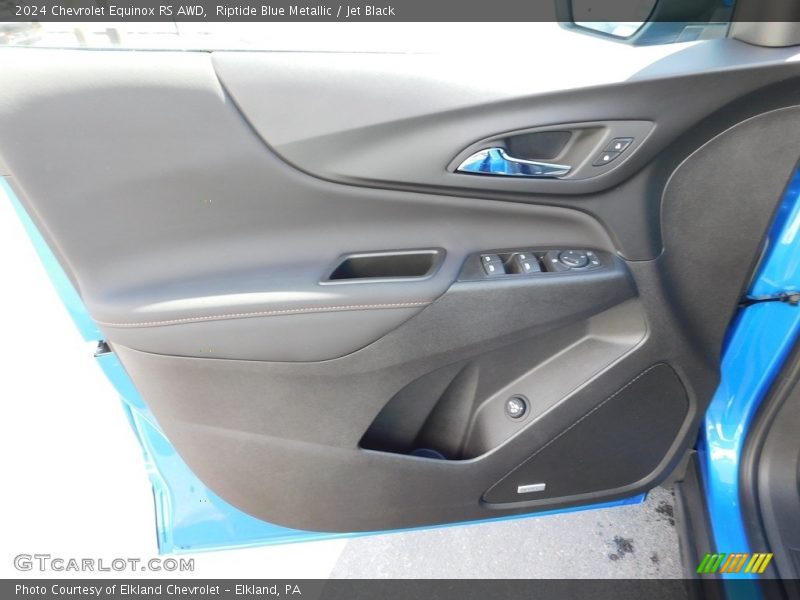 Riptide Blue Metallic / Jet Black 2024 Chevrolet Equinox RS AWD