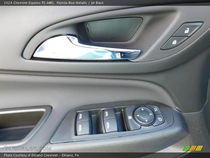 Riptide Blue Metallic / Jet Black 2024 Chevrolet Equinox RS AWD