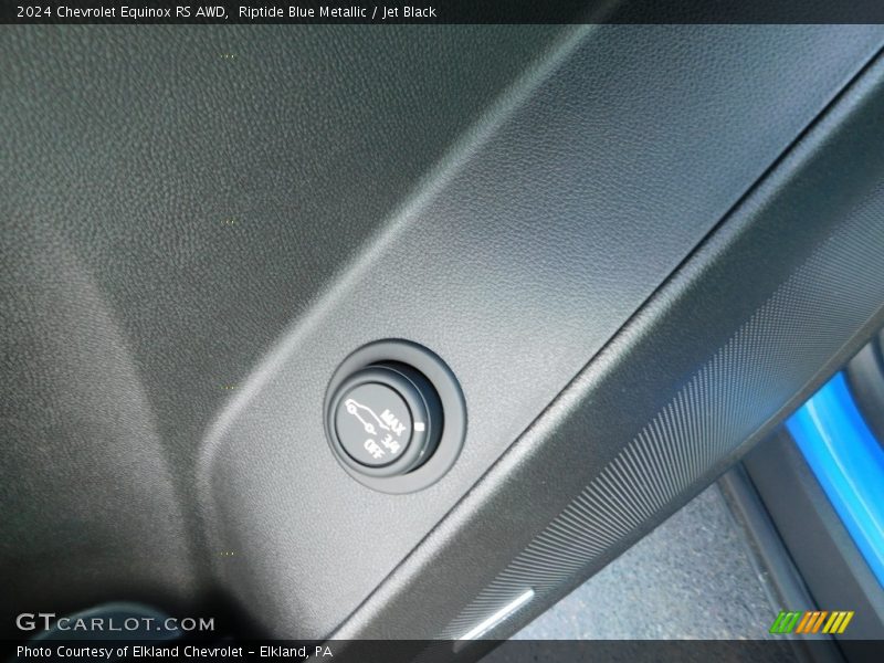 Riptide Blue Metallic / Jet Black 2024 Chevrolet Equinox RS AWD