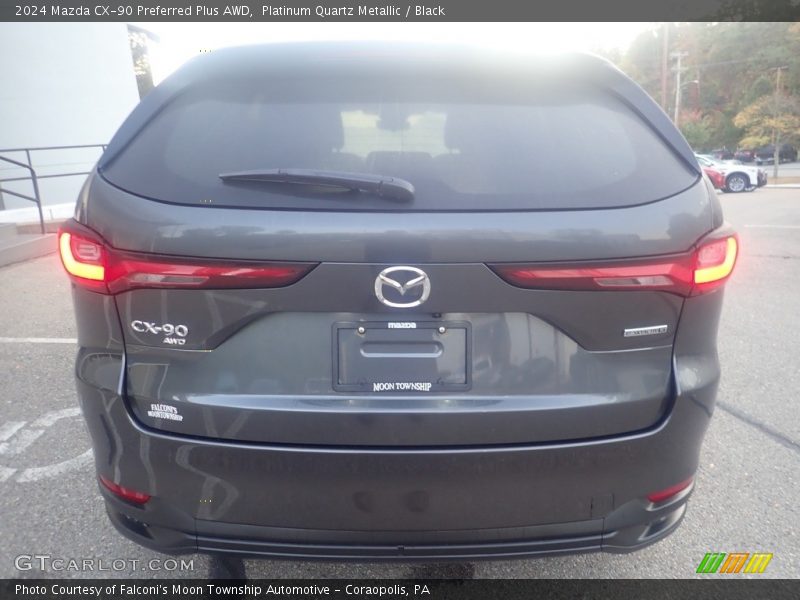 Platinum Quartz Metallic / Black 2024 Mazda CX-90 Preferred Plus AWD