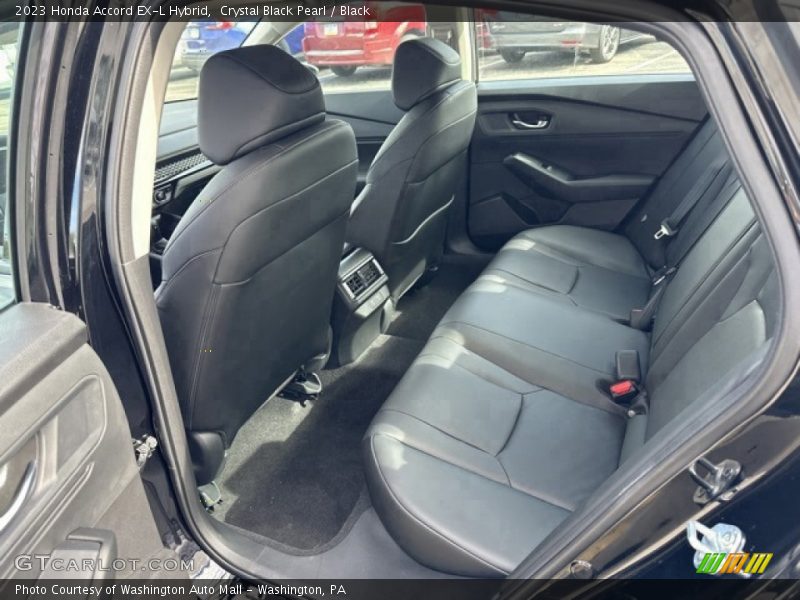 Rear Seat of 2023 Accord EX-L Hybrid