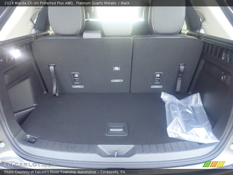 Platinum Quartz Metallic / Black 2024 Mazda CX-90 Preferred Plus AWD