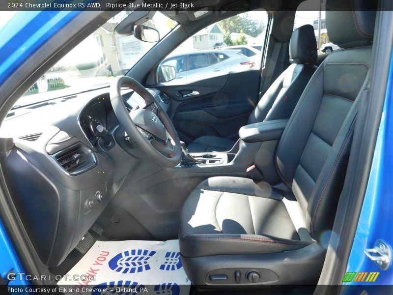 Riptide Blue Metallic / Jet Black 2024 Chevrolet Equinox RS AWD