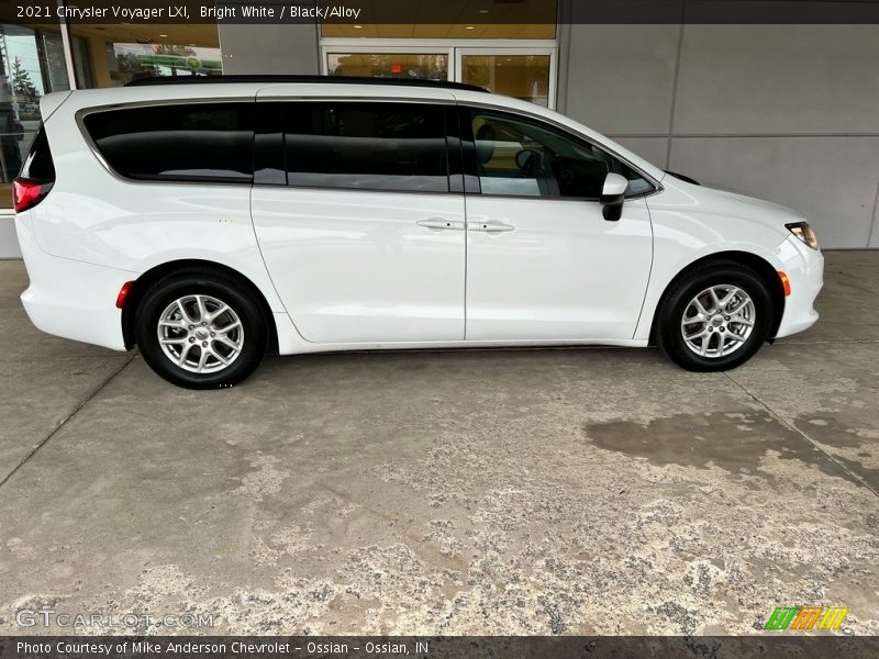 Bright White / Black/Alloy 2021 Chrysler Voyager LXI