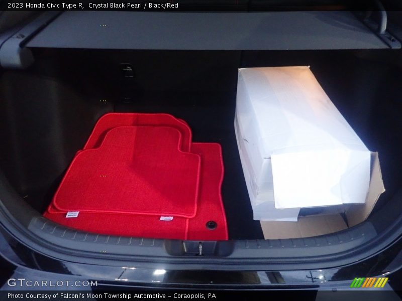 Crystal Black Pearl / Black/Red 2023 Honda Civic Type R