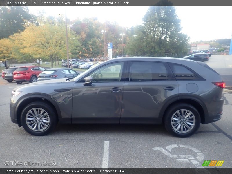  2024 CX-90 Preferred Plus AWD Platinum Quartz Metallic