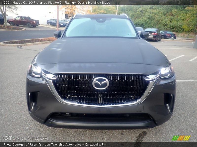 Platinum Quartz Metallic / Black 2024 Mazda CX-90 Preferred Plus AWD