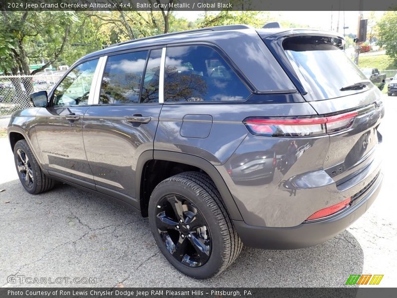 Baltic Gray Metallic / Global Black 2024 Jeep Grand Cherokee Altitude X 4x4