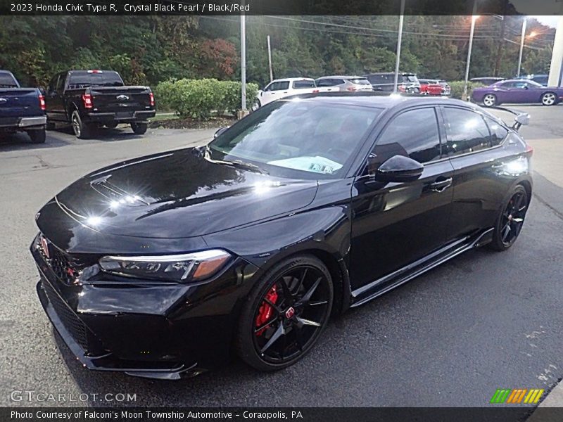 Crystal Black Pearl / Black/Red 2023 Honda Civic Type R