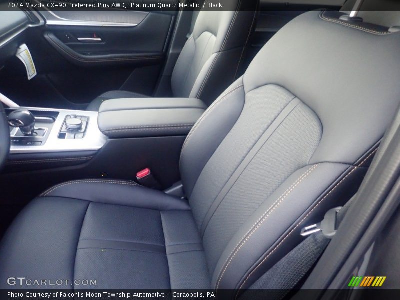 Platinum Quartz Metallic / Black 2024 Mazda CX-90 Preferred Plus AWD