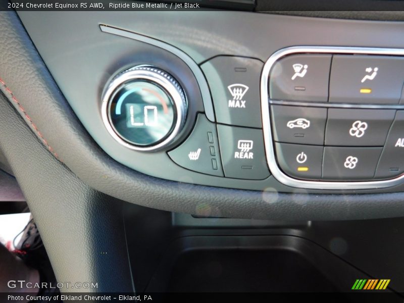 Riptide Blue Metallic / Jet Black 2024 Chevrolet Equinox RS AWD