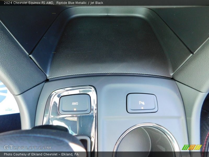 Riptide Blue Metallic / Jet Black 2024 Chevrolet Equinox RS AWD