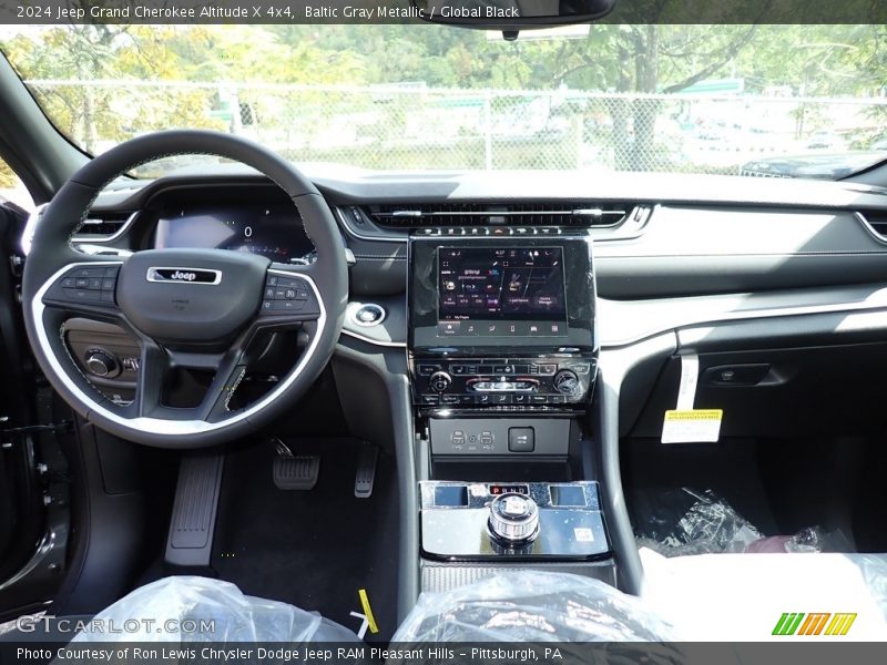 Dashboard of 2024 Grand Cherokee Altitude X 4x4