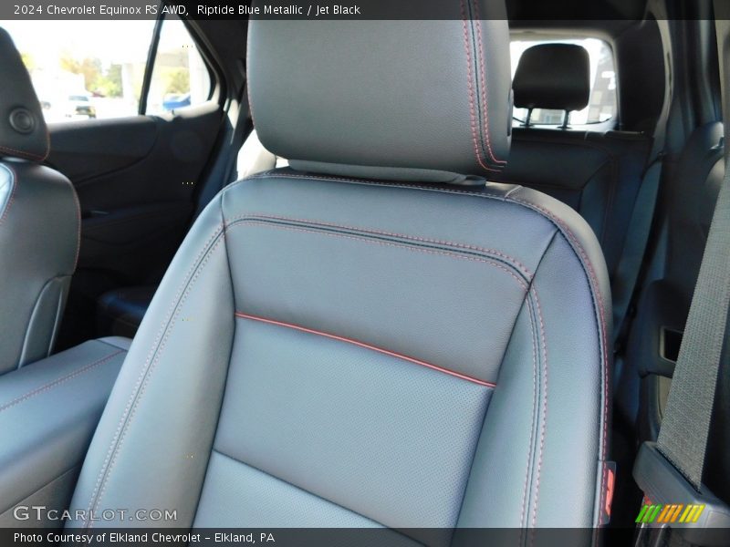 Riptide Blue Metallic / Jet Black 2024 Chevrolet Equinox RS AWD