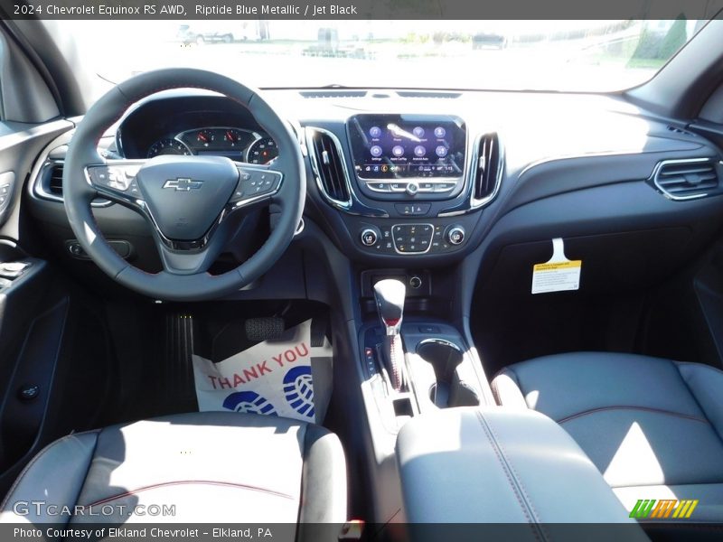 Riptide Blue Metallic / Jet Black 2024 Chevrolet Equinox RS AWD