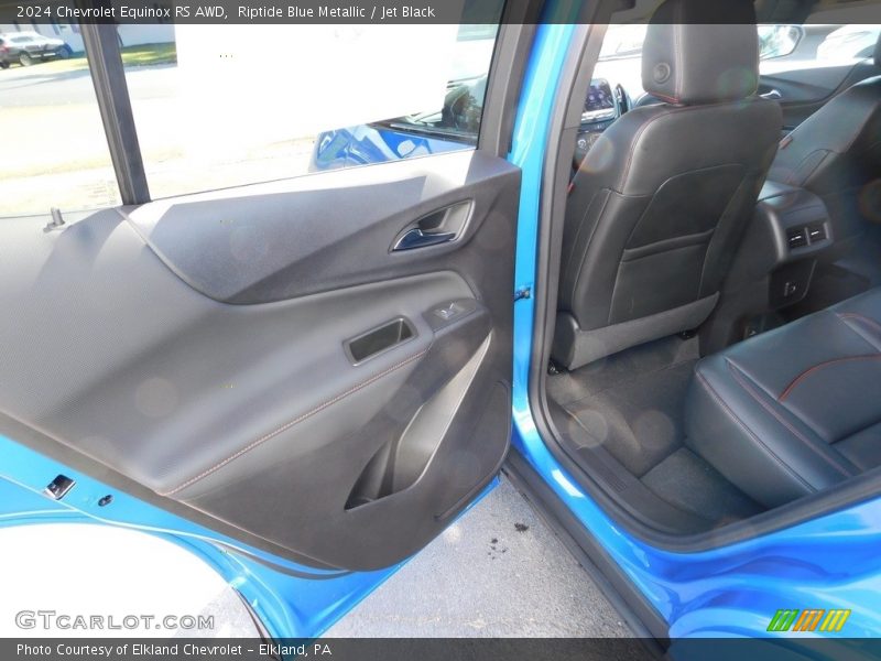 Riptide Blue Metallic / Jet Black 2024 Chevrolet Equinox RS AWD