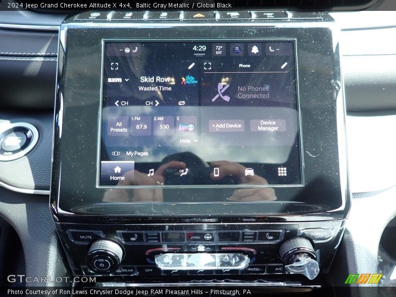 Baltic Gray Metallic / Global Black 2024 Jeep Grand Cherokee Altitude X 4x4