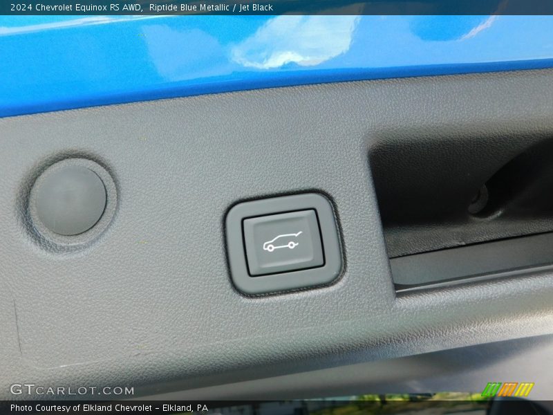 Riptide Blue Metallic / Jet Black 2024 Chevrolet Equinox RS AWD