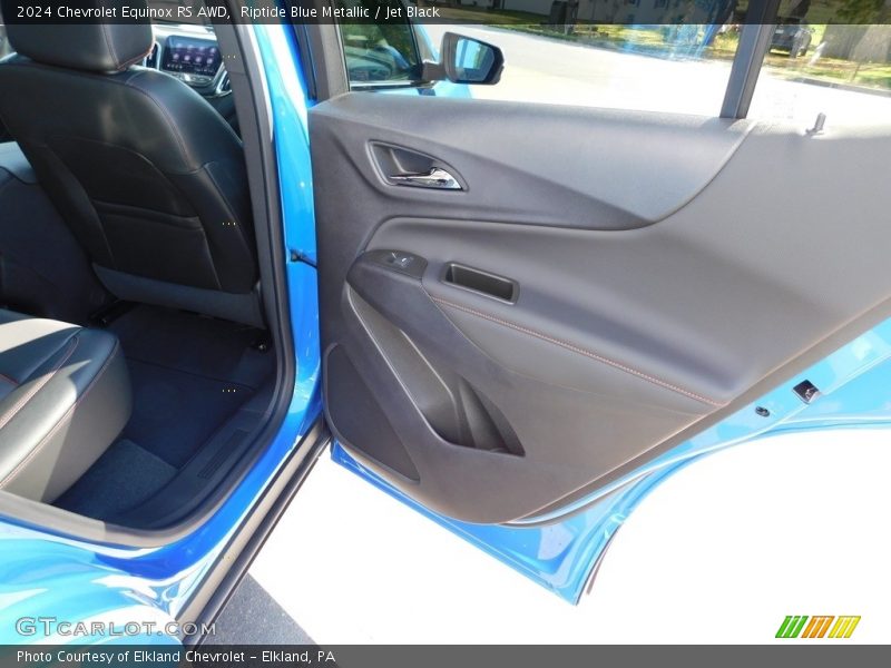 Riptide Blue Metallic / Jet Black 2024 Chevrolet Equinox RS AWD