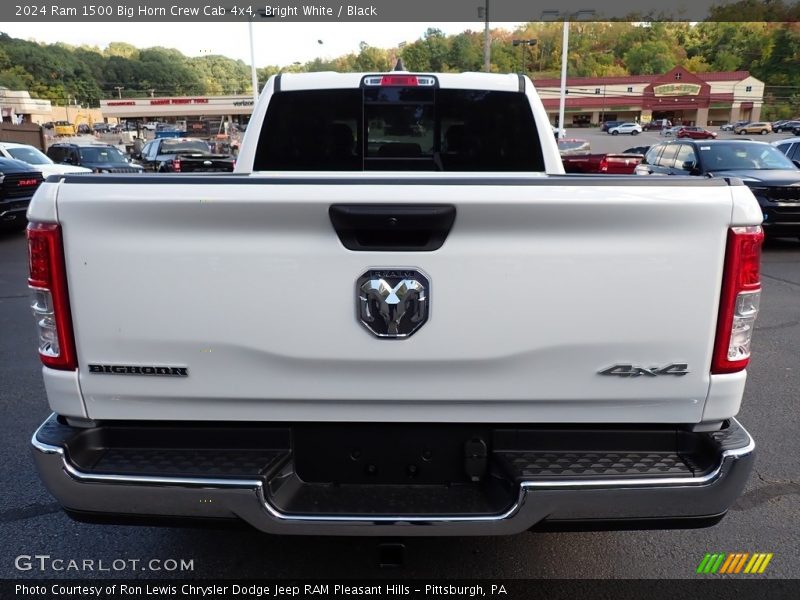 Bright White / Black 2024 Ram 1500 Big Horn Crew Cab 4x4