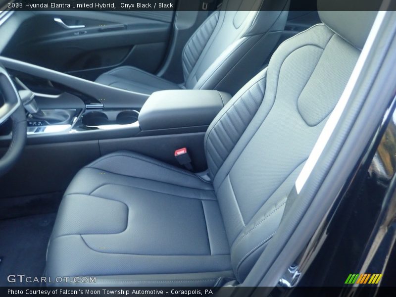 Front Seat of 2023 Elantra Limited Hybrid