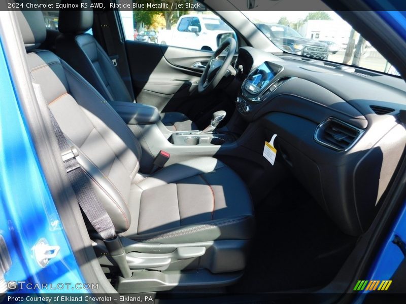 Riptide Blue Metallic / Jet Black 2024 Chevrolet Equinox RS AWD