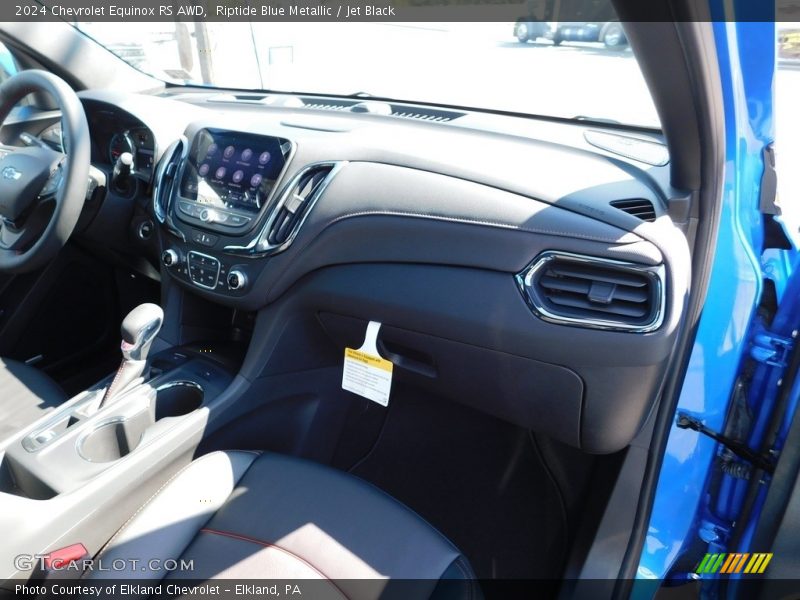 Riptide Blue Metallic / Jet Black 2024 Chevrolet Equinox RS AWD