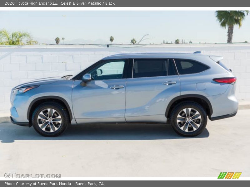  2020 Highlander XLE Celestial Silver Metallic