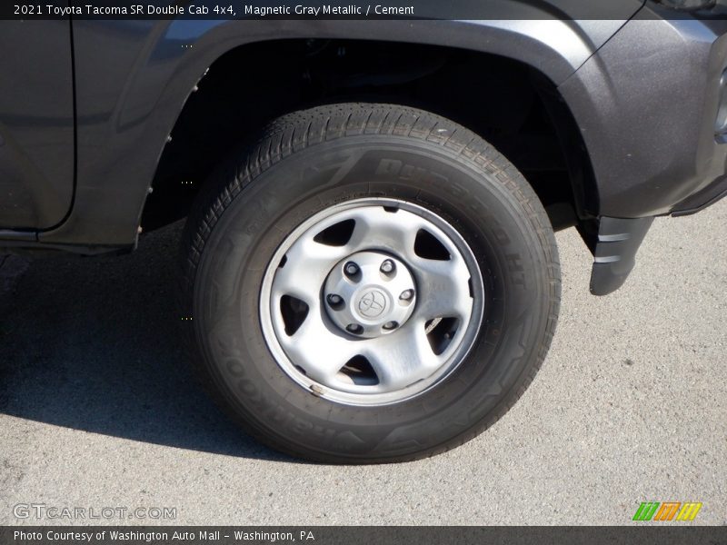 Magnetic Gray Metallic / Cement 2021 Toyota Tacoma SR Double Cab 4x4