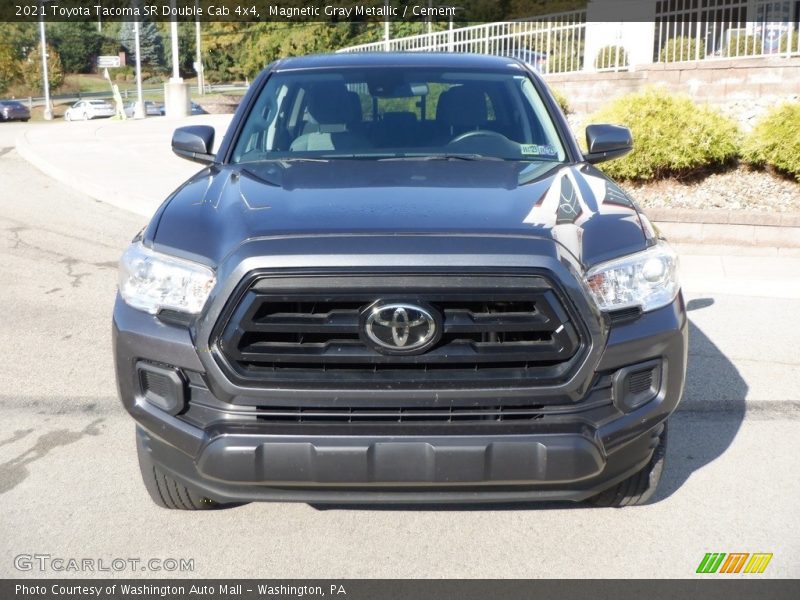 Magnetic Gray Metallic / Cement 2021 Toyota Tacoma SR Double Cab 4x4