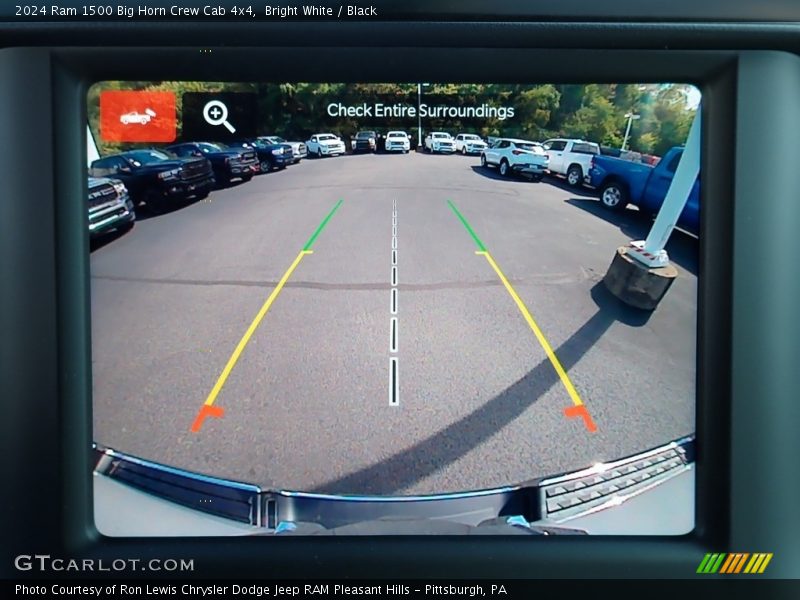 Bright White / Black 2024 Ram 1500 Big Horn Crew Cab 4x4
