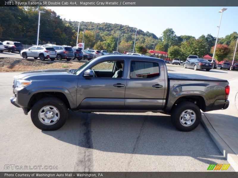 Magnetic Gray Metallic / Cement 2021 Toyota Tacoma SR Double Cab 4x4