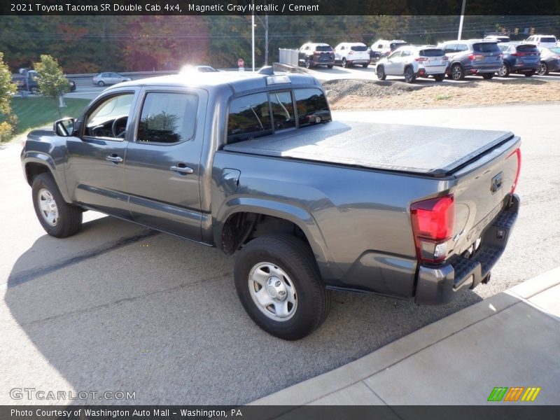 Magnetic Gray Metallic / Cement 2021 Toyota Tacoma SR Double Cab 4x4