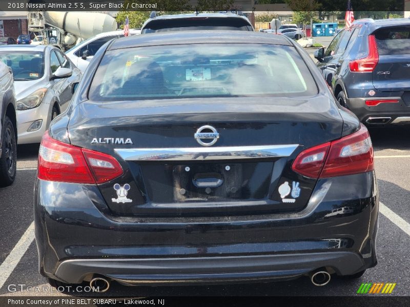 Super Black / Charcoal 2018 Nissan Altima 2.5 S