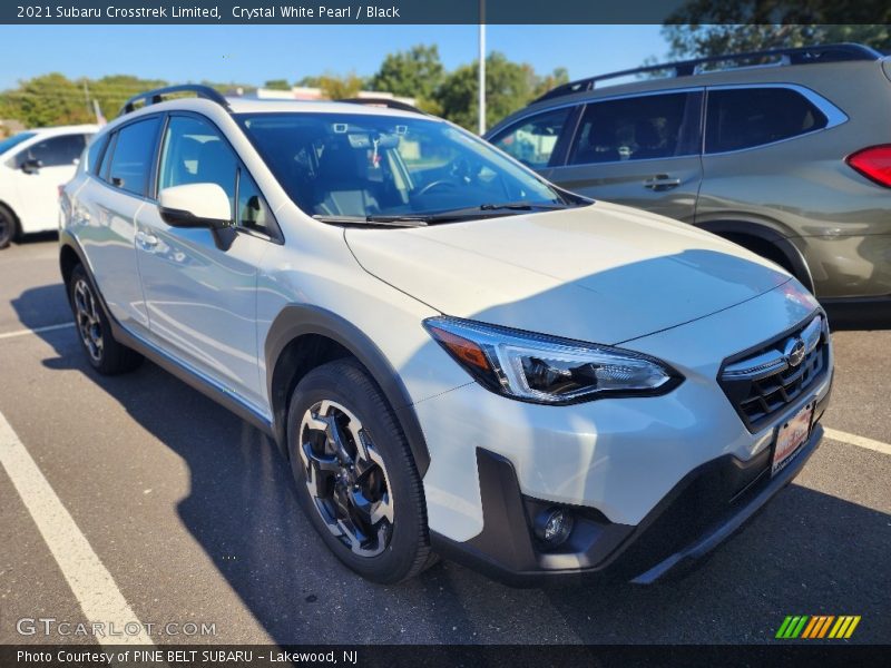 Crystal White Pearl / Black 2021 Subaru Crosstrek Limited