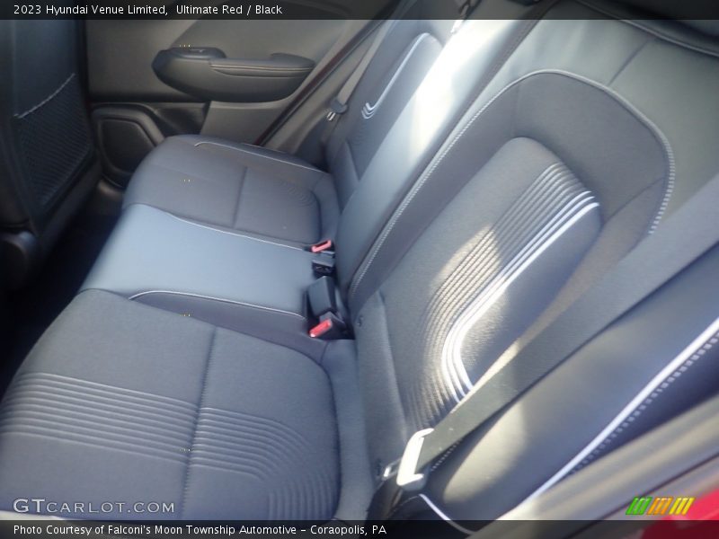 Ultimate Red / Black 2023 Hyundai Venue Limited