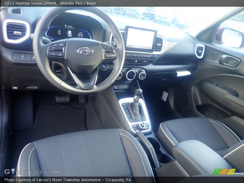 Ultimate Red / Black 2023 Hyundai Venue Limited