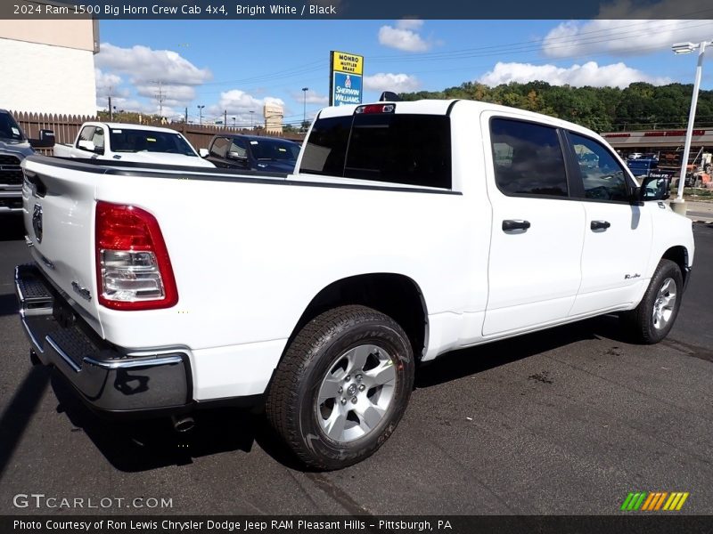 Bright White / Black 2024 Ram 1500 Big Horn Crew Cab 4x4
