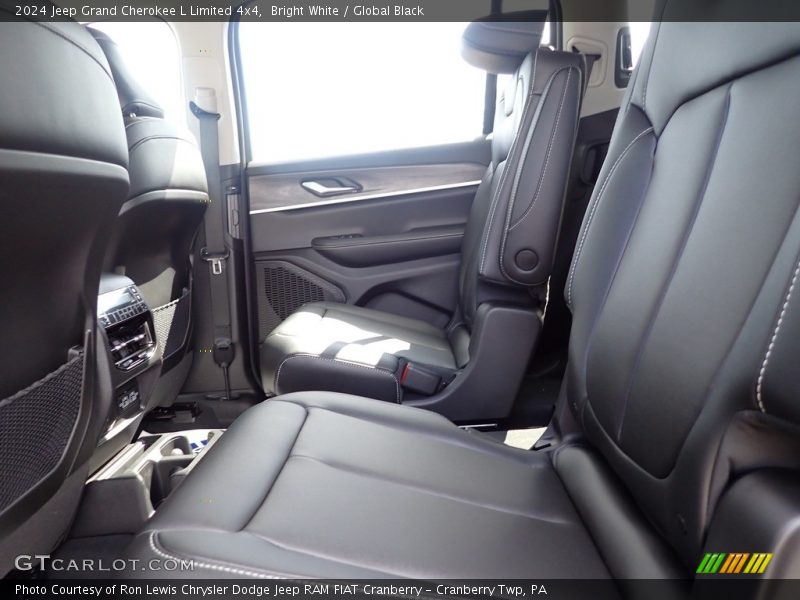 Bright White / Global Black 2024 Jeep Grand Cherokee L Limited 4x4