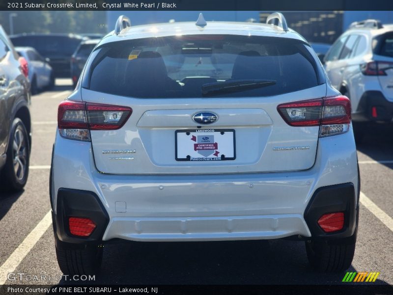 Crystal White Pearl / Black 2021 Subaru Crosstrek Limited