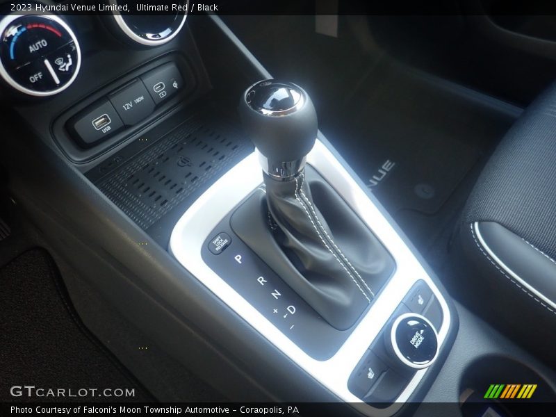 Ultimate Red / Black 2023 Hyundai Venue Limited