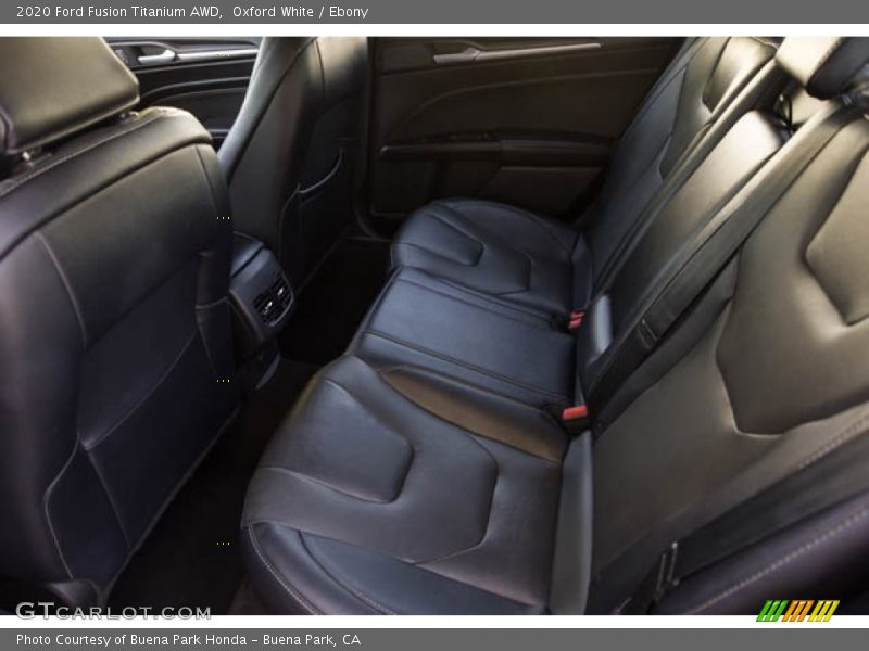 Oxford White / Ebony 2020 Ford Fusion Titanium AWD