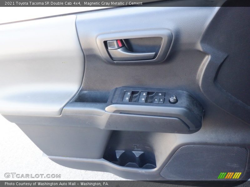 Magnetic Gray Metallic / Cement 2021 Toyota Tacoma SR Double Cab 4x4