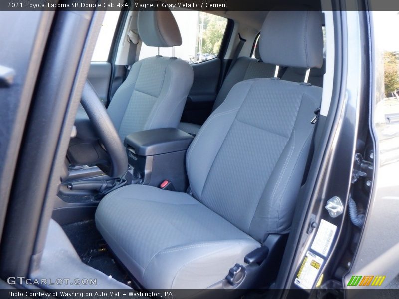 Magnetic Gray Metallic / Cement 2021 Toyota Tacoma SR Double Cab 4x4
