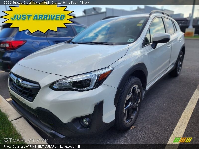 Crystal White Pearl / Black 2021 Subaru Crosstrek Limited