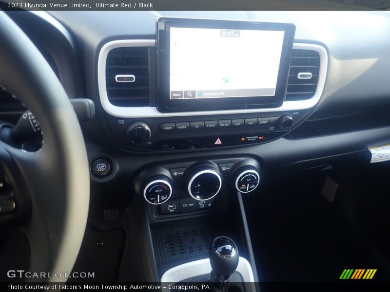 Ultimate Red / Black 2023 Hyundai Venue Limited