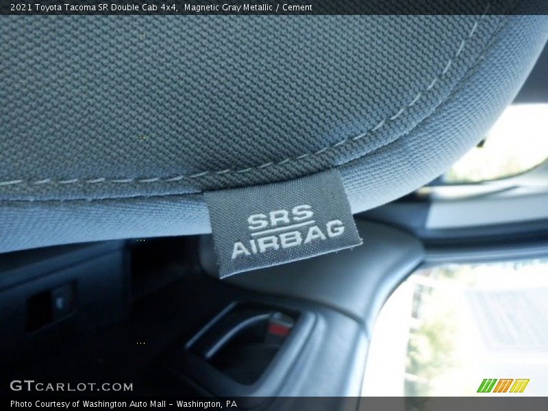 Magnetic Gray Metallic / Cement 2021 Toyota Tacoma SR Double Cab 4x4